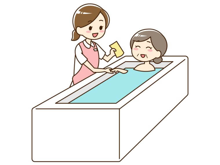 ご入浴以外の訪問サービスの中でも、信頼関係を築いていく。
